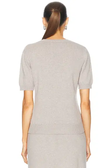 TOVE Lura Short Sleeve Knit Top | Thumbnail 3