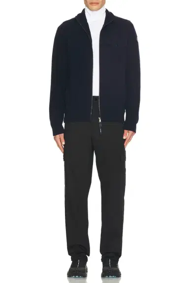 Moncler Zip Up Cardigan | Thumbnail 5 Moncler Zip Up Cardigan | Thumbnail 5