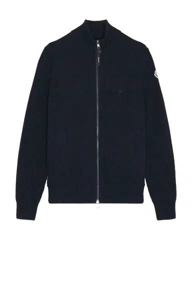 Moncler Zip Up Cardigan | Thumbnail 1 Moncler Zip Up Cardigan | Thumbnail 1