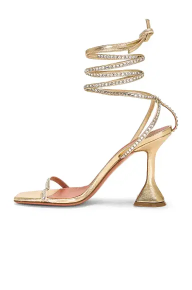 Amina Muaddi Vita Crystal Sandal | Thumbnail 5 Amina Muaddi Vita Crystal Sandal | Thumbnail 5