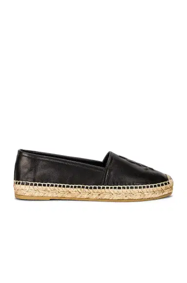 Saint Laurent Logo Flat Espadrille | Thumbnail 2 Saint Laurent Logo Flat Espadrille | Thumbnail 2
