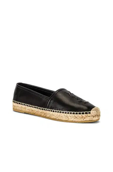 Saint Laurent Logo Flat Espadrille | Thumbnail 3 Saint Laurent Logo Flat Espadrille | Thumbnail 3