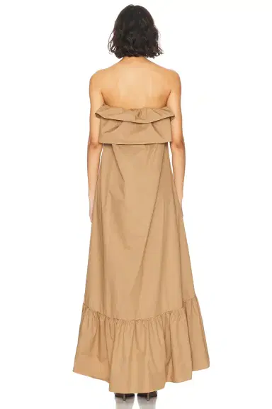 Saint Laurent Strapless Maxi Dress | Thumbnail 4 Saint Laurent Strapless Maxi Dress | Thumbnail 4
