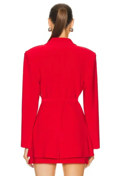 Norma Kamali Classic Double Breasted Jacket | Thumbnail 3