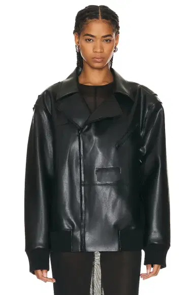 Norma Kamali Oversized Moto Jacket | Thumbnail 1