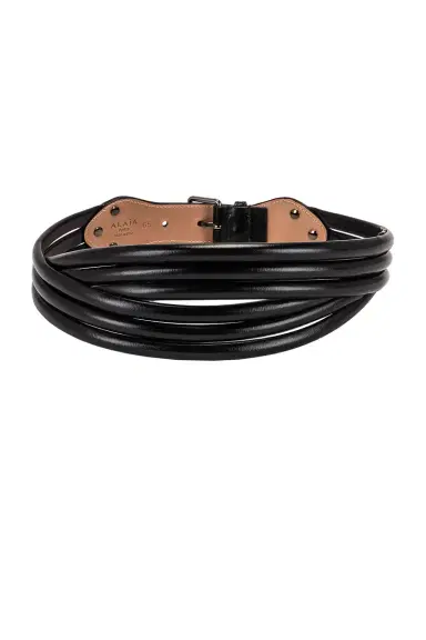 Alaïa Tubulaire Leather Belt | Thumbnail 2