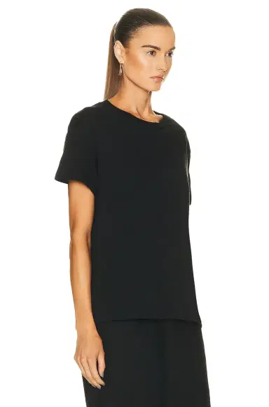 ÉTERNE Short Sleeve Boyfriend Tee | Thumbnail 2