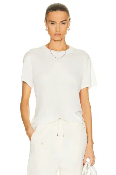 ÉTERNE Short Sleeve Boyfriend Tee | Thumbnail 1