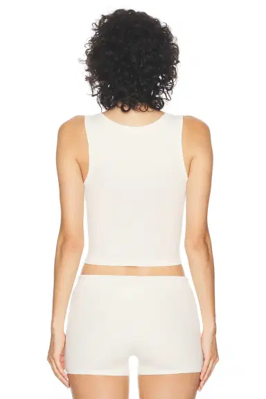 ÉTERNE Square Neck Tank Top | Thumbnail 3 ÉTERNE Square Neck Tank Top | Thumbnail 3