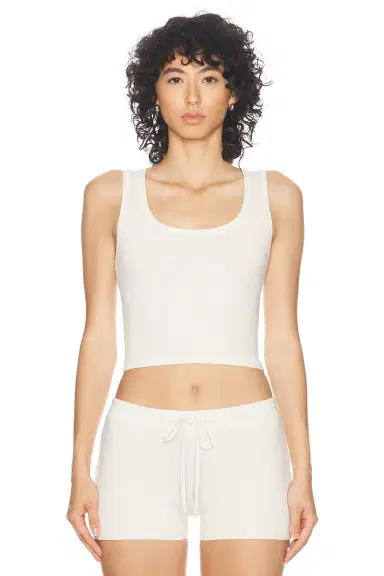 ÉTERNE Square Neck Tank Top | Thumbnail 1 ÉTERNE Square Neck Tank Top | Thumbnail 1