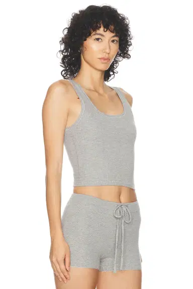 ÉTERNE Square Neck Tank Top | Thumbnail 2