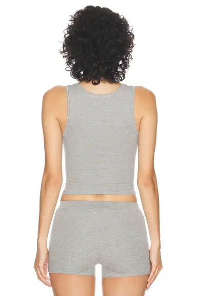 ÉTERNE Square Neck Tank Top | Thumbnail 3