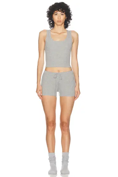 ÉTERNE Square Neck Tank Top | Thumbnail 4