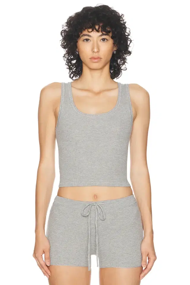 Eterne Square Neck Tank Top
