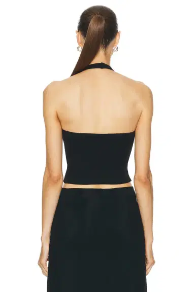 ÉTERNE Halter Top | Thumbnail 3