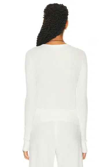 ÉTERNE Long Sleeve Thermal Top | Thumbnail 3