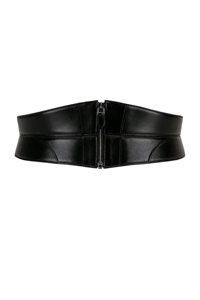 ALAÏA Small Zip Bustier Belt