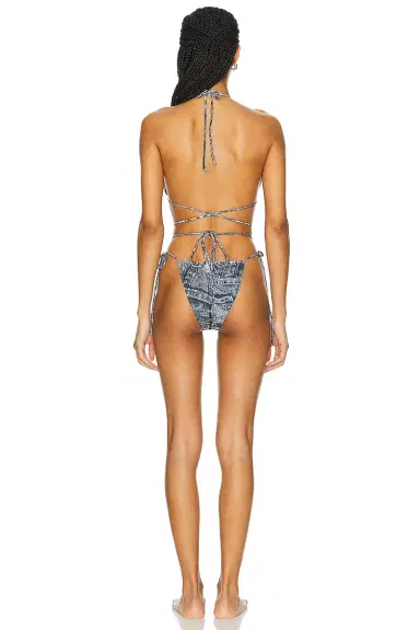 Norma Kamali Criss Cross Bikini Set | Thumbnail 3 Norma Kamali Criss Cross Bikini Set | Thumbnail 3