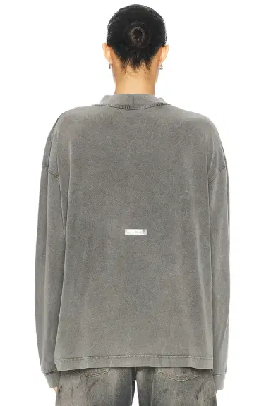 Acne Studios Enick Long Sleeve T-shirt | Thumbnail 3 Acne Studios Enick Long Sleeve T-shirt | Thumbnail 3