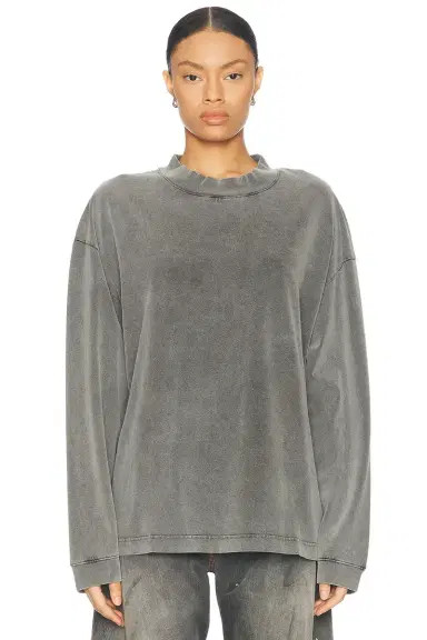 Acne Studios Enick Long Sleeve T-shirt | Thumbnail 1 Acne Studios Enick Long Sleeve T-shirt | Thumbnail 1