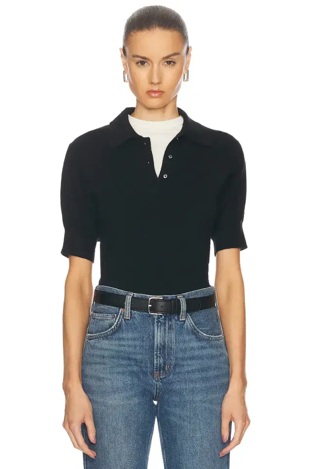 Journey Cashmere Polo Top