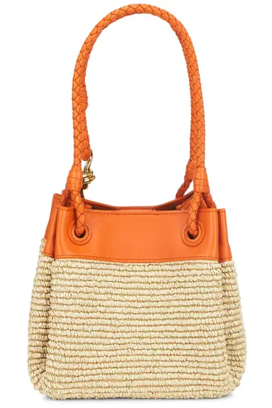 Bottega Veneta Small Parachute Raffia Bag | Thumbnail 4 Bottega Veneta Small Parachute Raffia Bag | Thumbnail 4