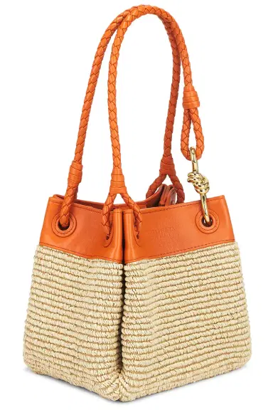 Bottega Veneta Small Parachute Raffia Bag | Thumbnail 5 Bottega Veneta Small Parachute Raffia Bag | Thumbnail 5