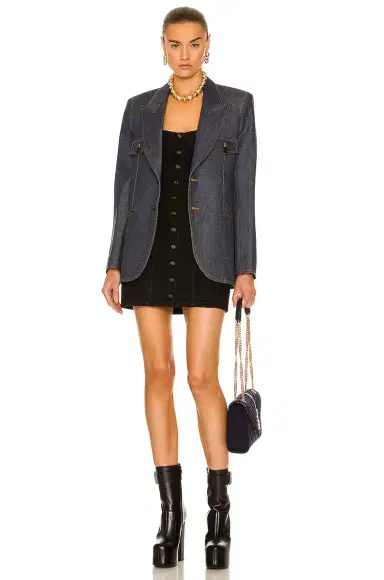 Saint Laurent Tailored Jacket | Thumbnail 4 Saint Laurent Tailored Jacket | Thumbnail 4