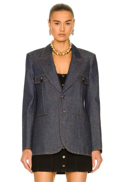 Saint Laurent Tailored Jacket | Thumbnail 1 Saint Laurent Tailored Jacket | Thumbnail 1