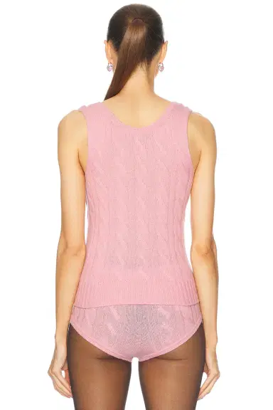 Blumarine Knit Tank Top | Thumbnail 3