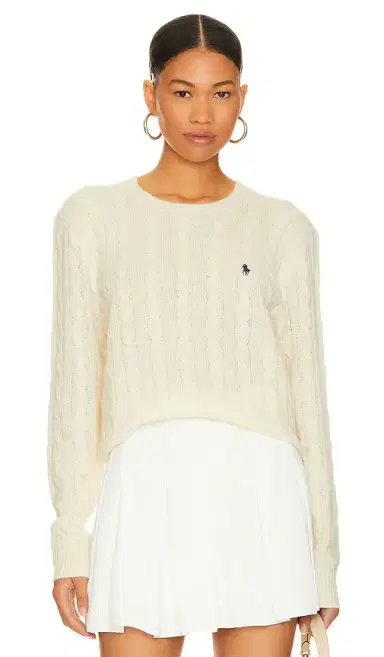 Polo Ralph Lauren Cable-Knit Wool-Cashmere Sweater | Thumbnail 1