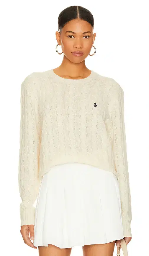 Polo Ralph Lauren Cable-Knit Wool-Cashmere Sweater