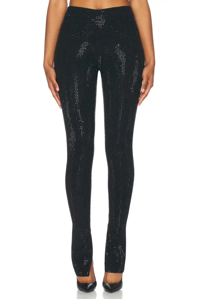 retrofete Cocoa Embellished Knit Pant