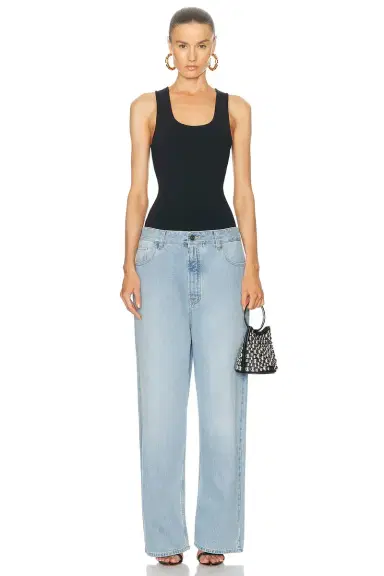 Alaïa Wide Leg Jumpsuit | Thumbnail 1 Alaïa Wide Leg Jumpsuit | Thumbnail 1
