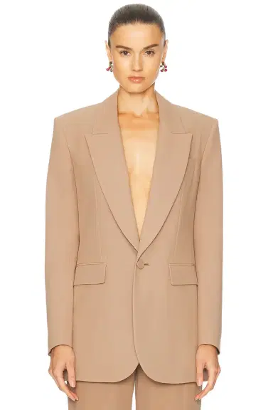 Saint Laurent Single Breasted Blazer | Thumbnail 1