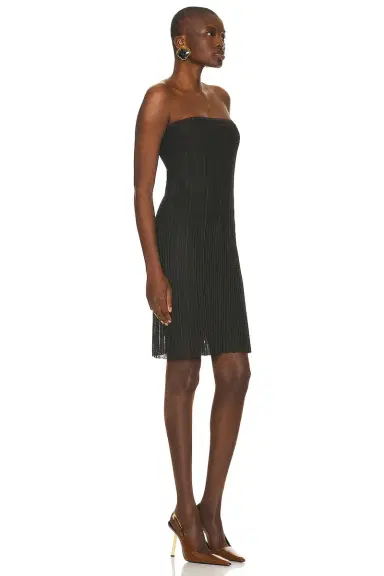 Saint Laurent Sheer Strapless Dress | Thumbnail 2 Saint Laurent Sheer Strapless Dress | Thumbnail 2