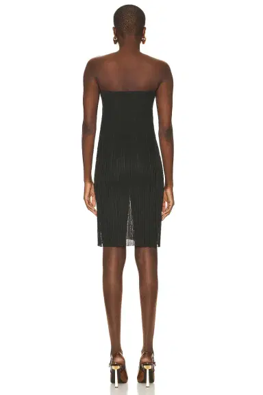 Saint Laurent Sheer Strapless Dress | Thumbnail 3 Saint Laurent Sheer Strapless Dress | Thumbnail 3