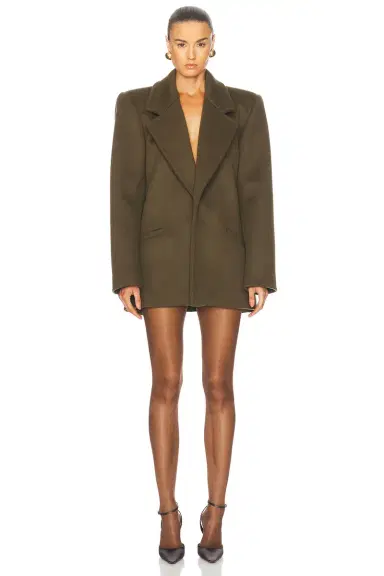 Saint Laurent Martingale Coat | Thumbnail 1 Saint Laurent Martingale Coat | Thumbnail 1