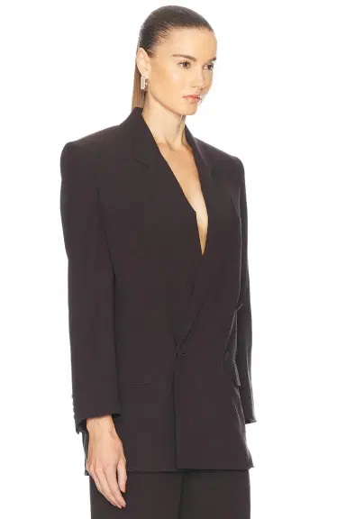 Saint Laurent Double Breasted Blazer | Thumbnail 2 Saint Laurent Double Breasted Blazer | Thumbnail 2