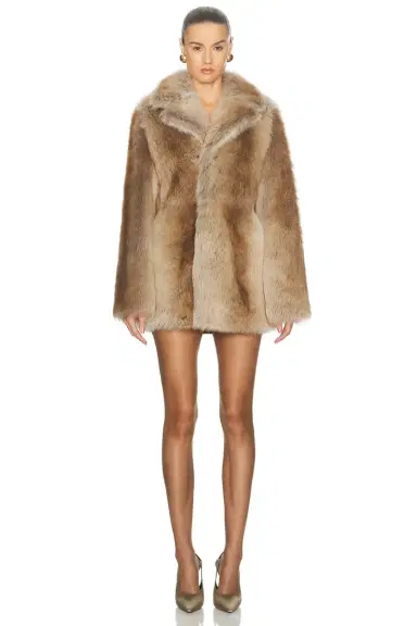 Saint Laurent Fur Coat | Thumbnail 2