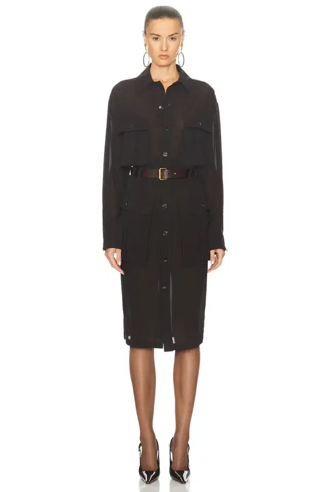 Midi Shirt Dress