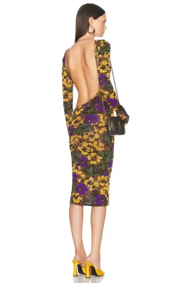 Saint Laurent Floral Dress | Thumbnail 1
