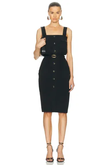 Saint Laurent Sleeveless Mini Dress | Thumbnail 1