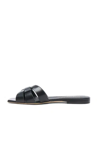 Saint Laurent Tribute Flat Sandals | Thumbnail 5 Saint Laurent Tribute Flat Sandals | Thumbnail 5