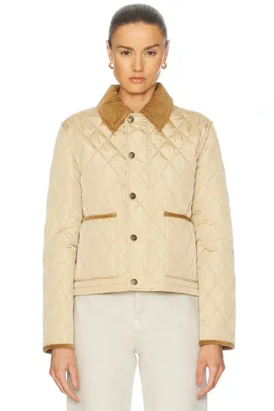 Burberry Cropped Quilted Jacket | Thumbnail 2 Burberry Cropped Quilted Jacket | Thumbnail 2