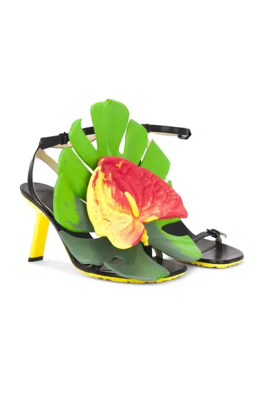 Loewe Loewe Petal 90 Sandal | Thumbnail 1 Loewe Loewe Petal 90 Sandal | Thumbnail 1