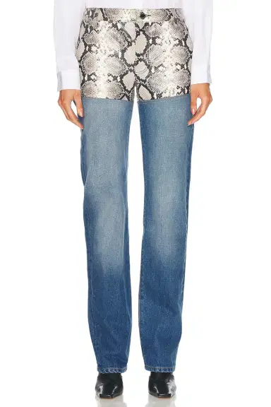 Brandon Maxwell The Wyatt Straight Leg Jeans | Thumbnail 1 Brandon Maxwell The Wyatt Straight Leg Jeans | Thumbnail 1