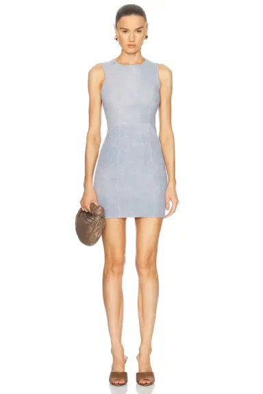 SPRWMN Audrey Suede Mini Dress | Thumbnail 1