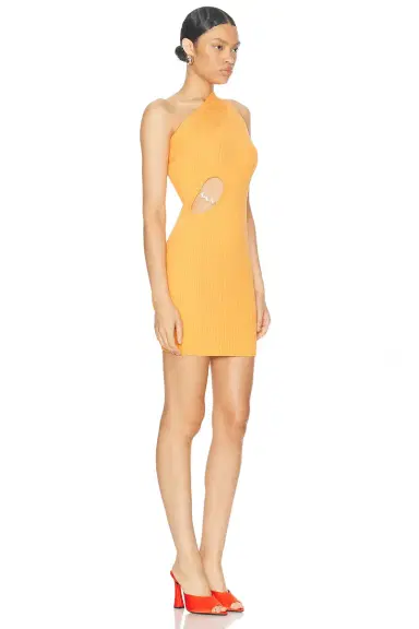 Moschino Jeans One Shoulder Mini Dress | Thumbnail 2