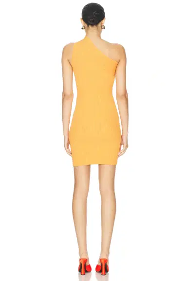 Moschino Jeans One Shoulder Mini Dress | Thumbnail 3